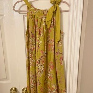 Linen cute dress, brand new with tags! Make an offer!
